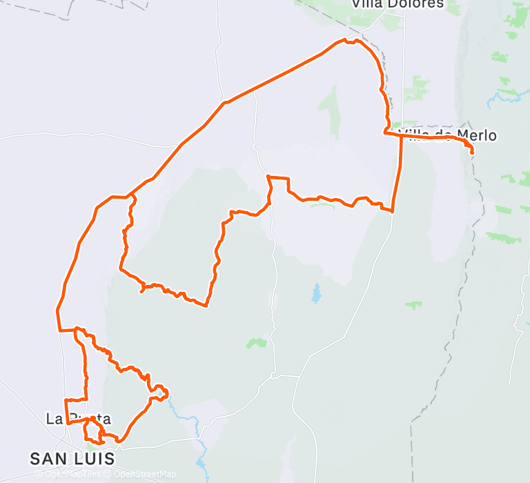 Recorrido Strava Ultrabike